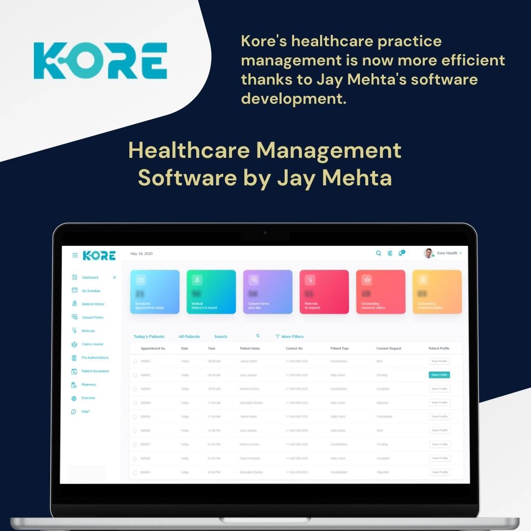 Kore healthcare management software
