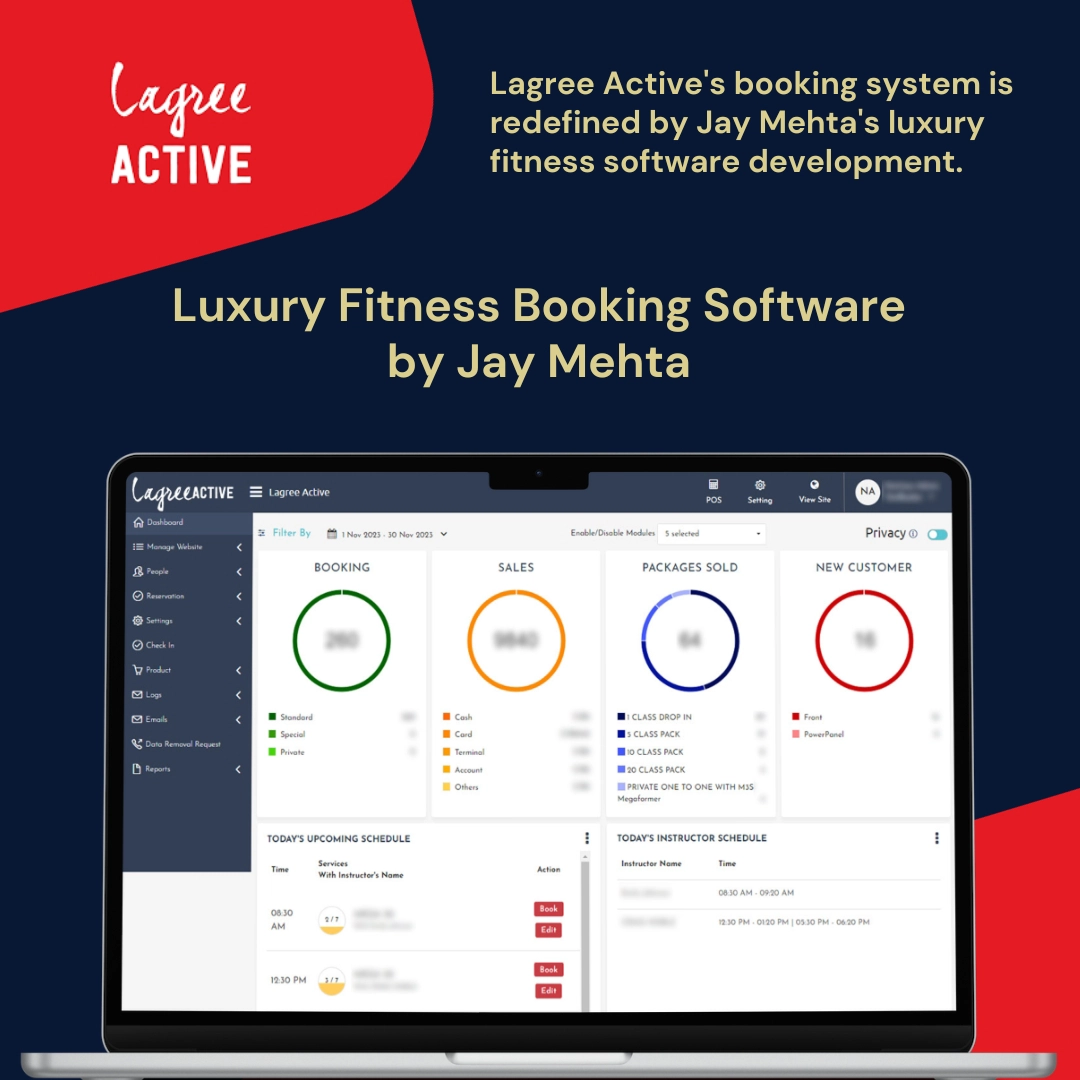 Lagree Active booking software