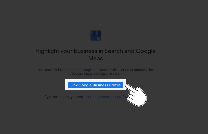 Link Google Business Profile Button in Google Ads