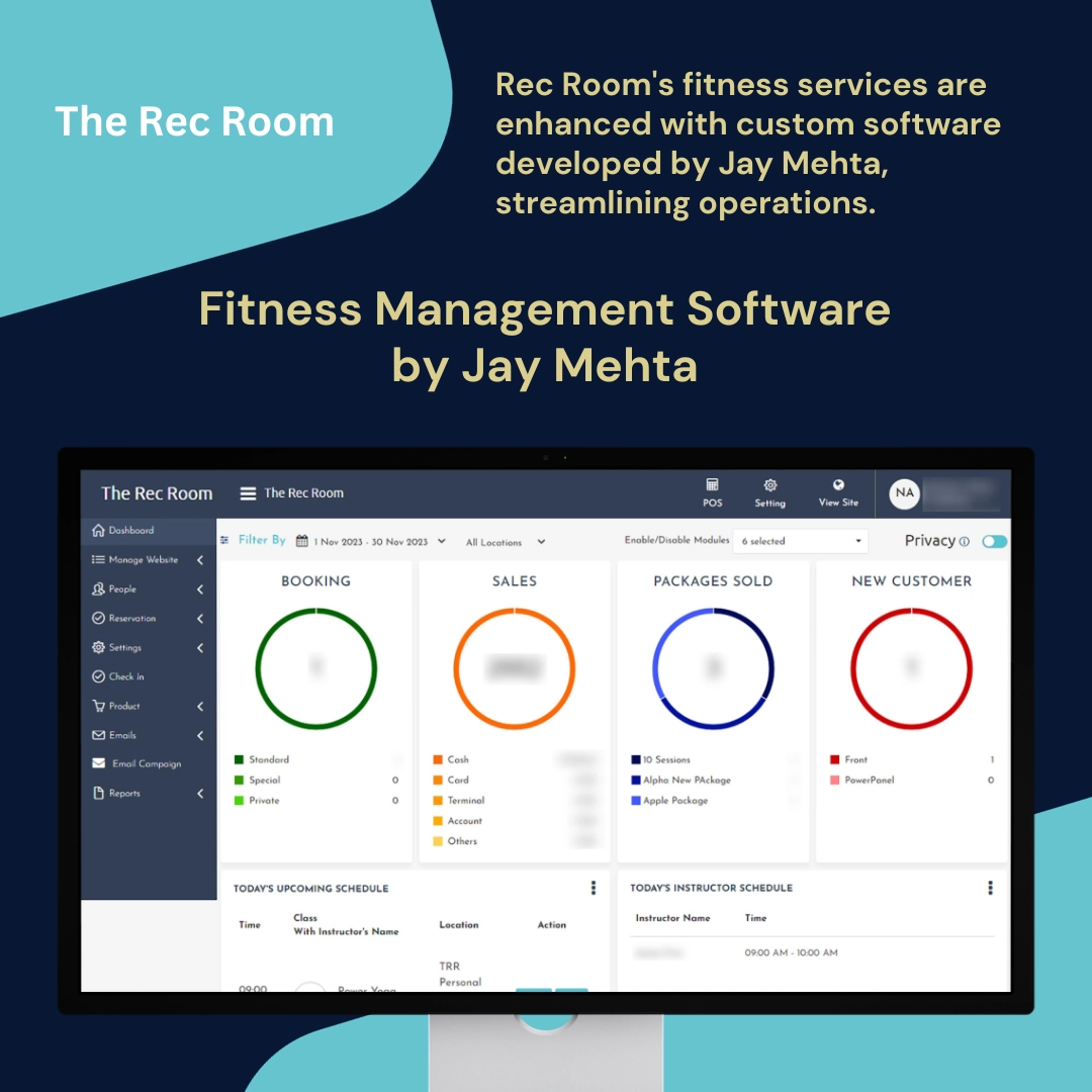 Rec Room fitness software