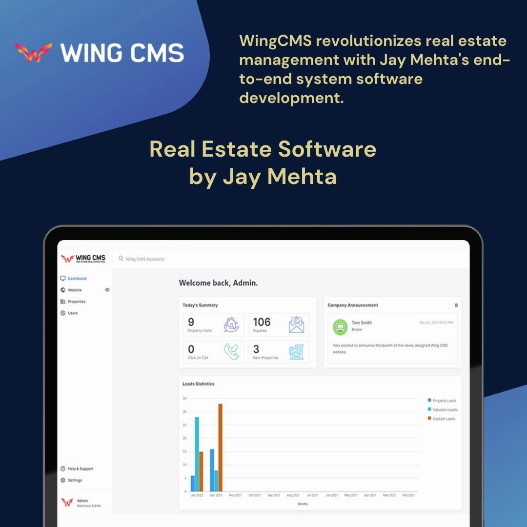 WingCMS real estate software