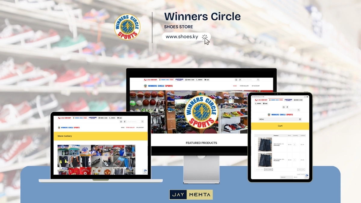 Winners Circle online shoe store