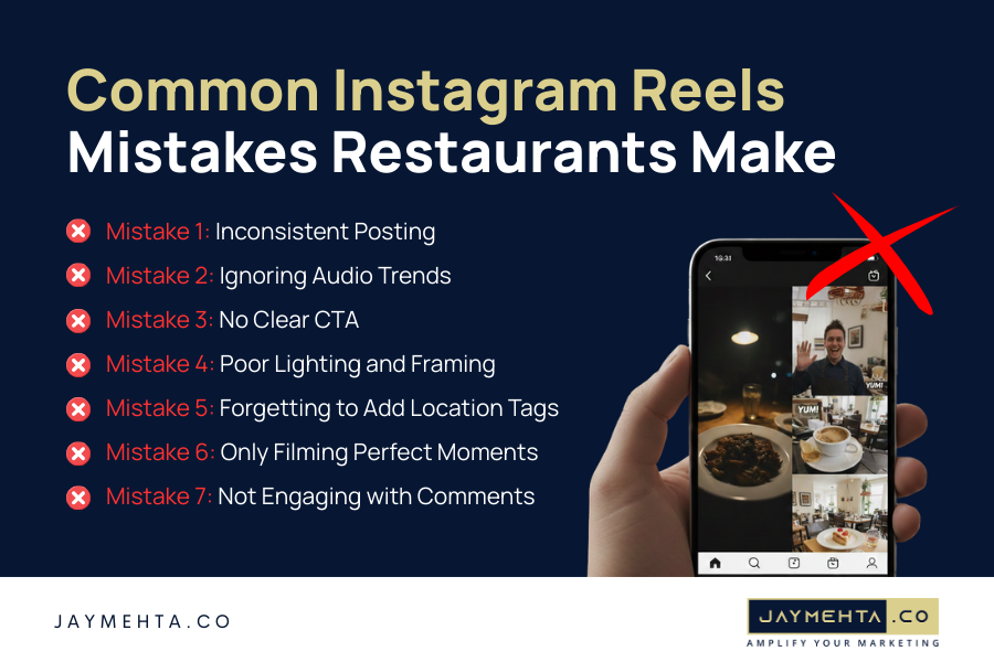 How Restaurants Use Instagram Reels to Get Local Customers Common Instagram Reels Mistakes Restaurants Make