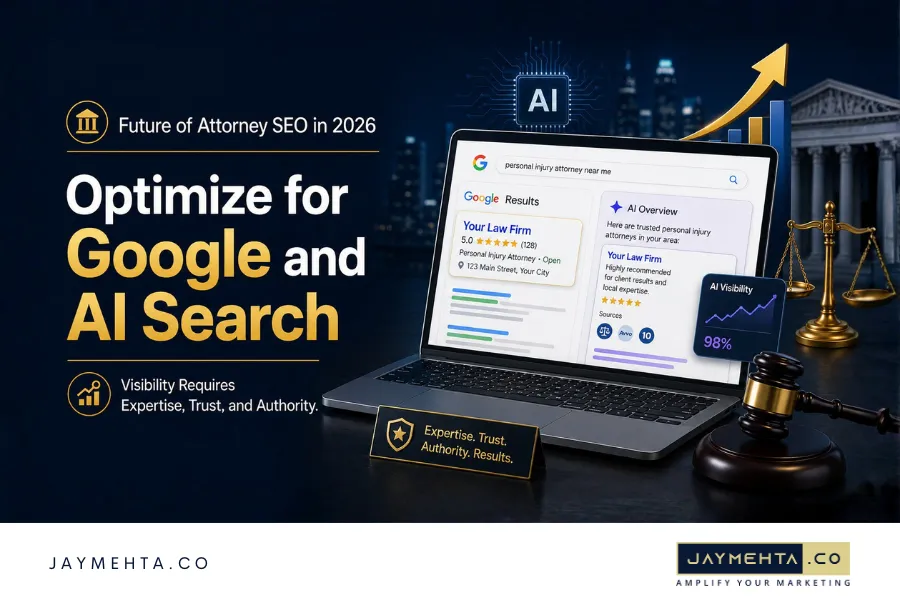 Attorney SEO: How Law Firms Can Rank Higher on Google in 2026 Future attorney SEO strategy with AI search and Google rankings