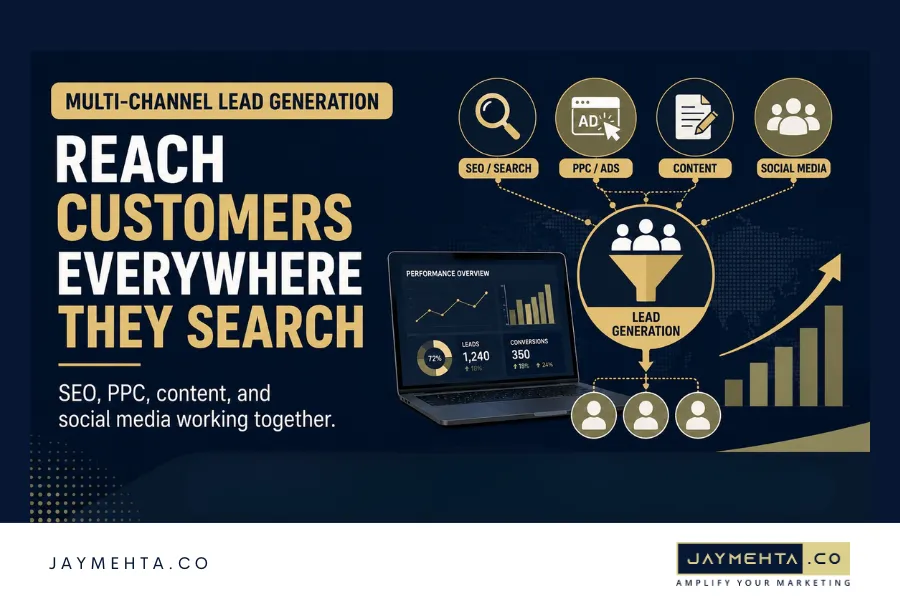 Lead Generation in Digital Marketing: Complete Business Guide Multi-channel digital marketing lead generation strategy