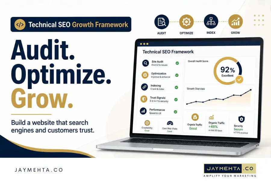 Technical SEO Services Explained for Business Owners Technical SEO process improving website performance and rankings