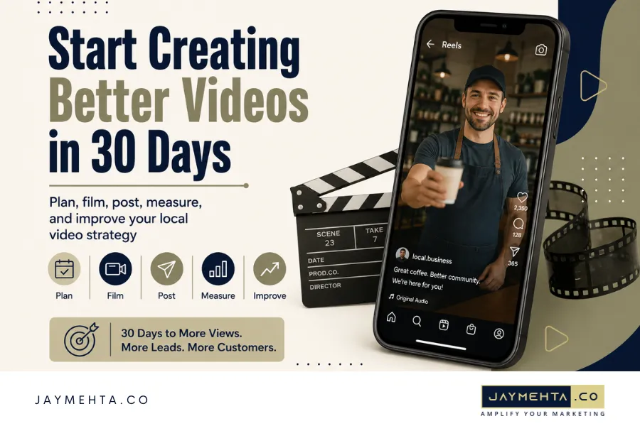 Short-Form Video Marketing for Local Businesses: How Reels, TikTok, and YouTube Shorts Drive Calls, Visits, and Leads 30 Day Short-Form Video Marketing Plan for Local Businesses