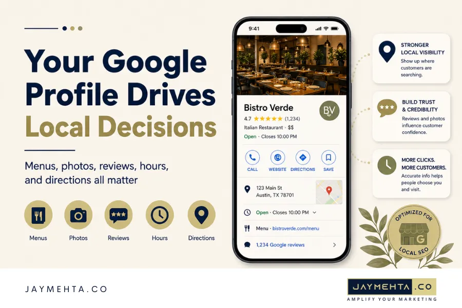 Restaurant AI Search Marketing: How to Get Found on Google, ChatGPT, Gemini, and “Best Near Me” Searches in 2026 Google Business Profile Optimization for Restaurant Local SEO