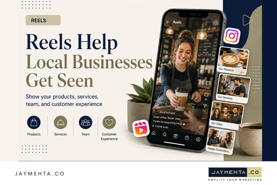 Short-Form Video Marketing for Local Businesses: How Reels, TikTok, and YouTube Shorts Drive Calls, Visits, and Leads Instagram Reels for Business Helping Local Brands Drive Calls and Visits