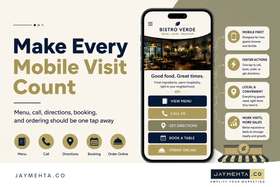 Restaurant AI Search Marketing: How to Get Found on Google, ChatGPT, Gemini, and “Best Near Me” Searches in 2026 Mobile Friendly Restaurant Website Experience for Local Diners