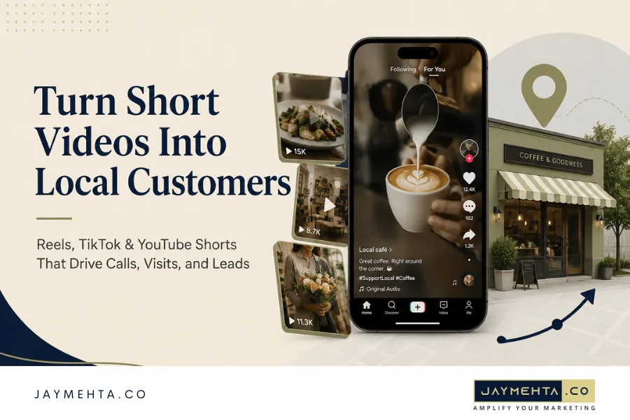 Short-Form Video Marketing for Local Businesses: How Reels, TikTok, and YouTube Shorts Drive Calls, Visits, and Leads