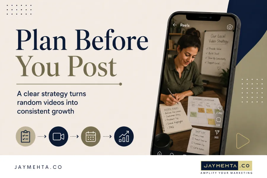 Short-Form Video Marketing for Local Businesses: How Reels, TikTok, and YouTube Shorts Drive Calls, Visits, and Leads Short-Form Video Strategy for Local Businesses Planning Content and Leads
